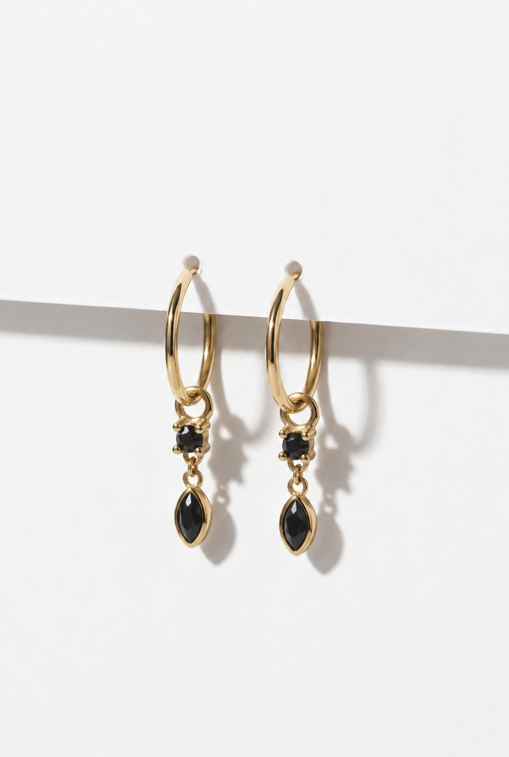 Juliette hoop earrings in 14K gold