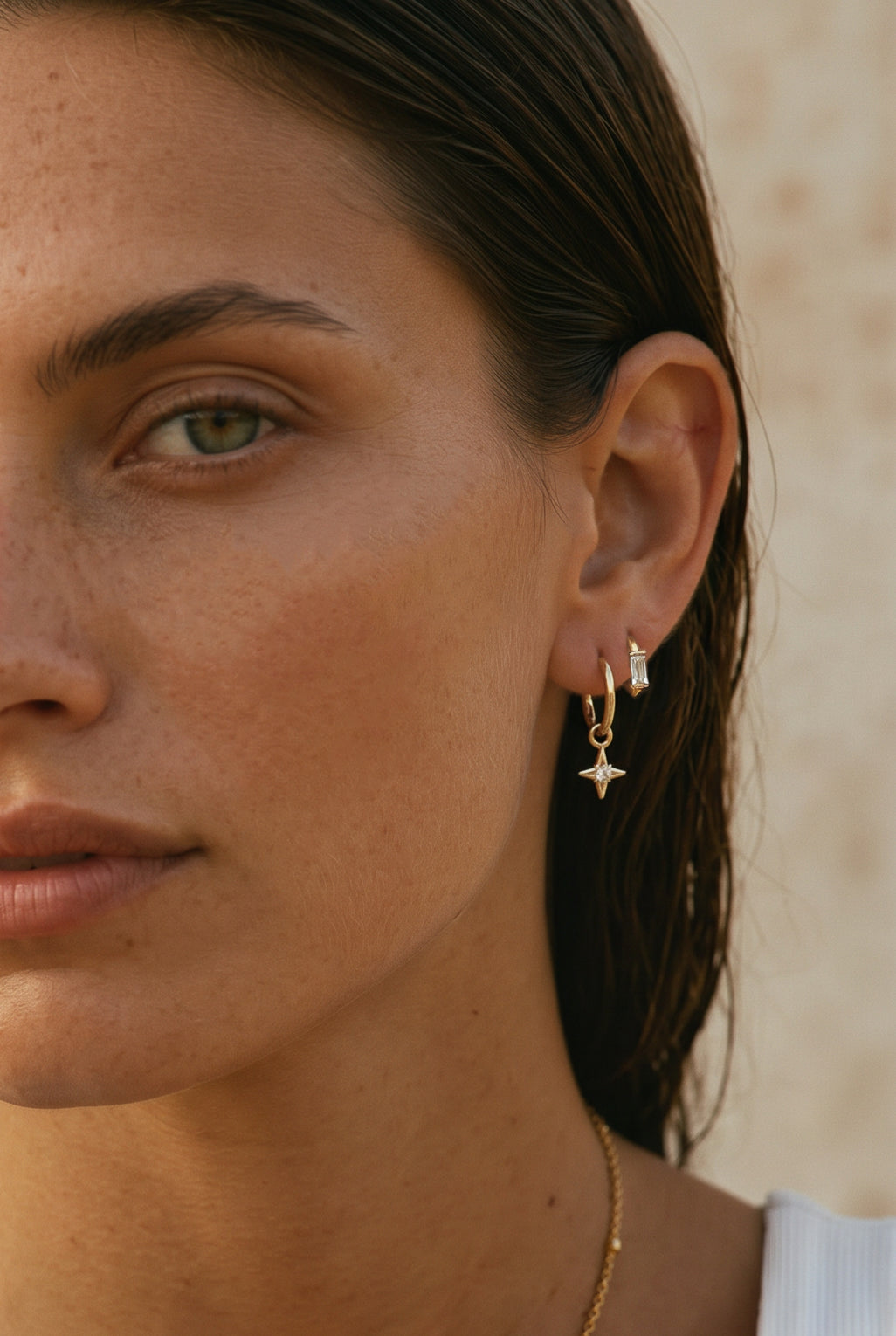 Lilach earrings in 14K gold