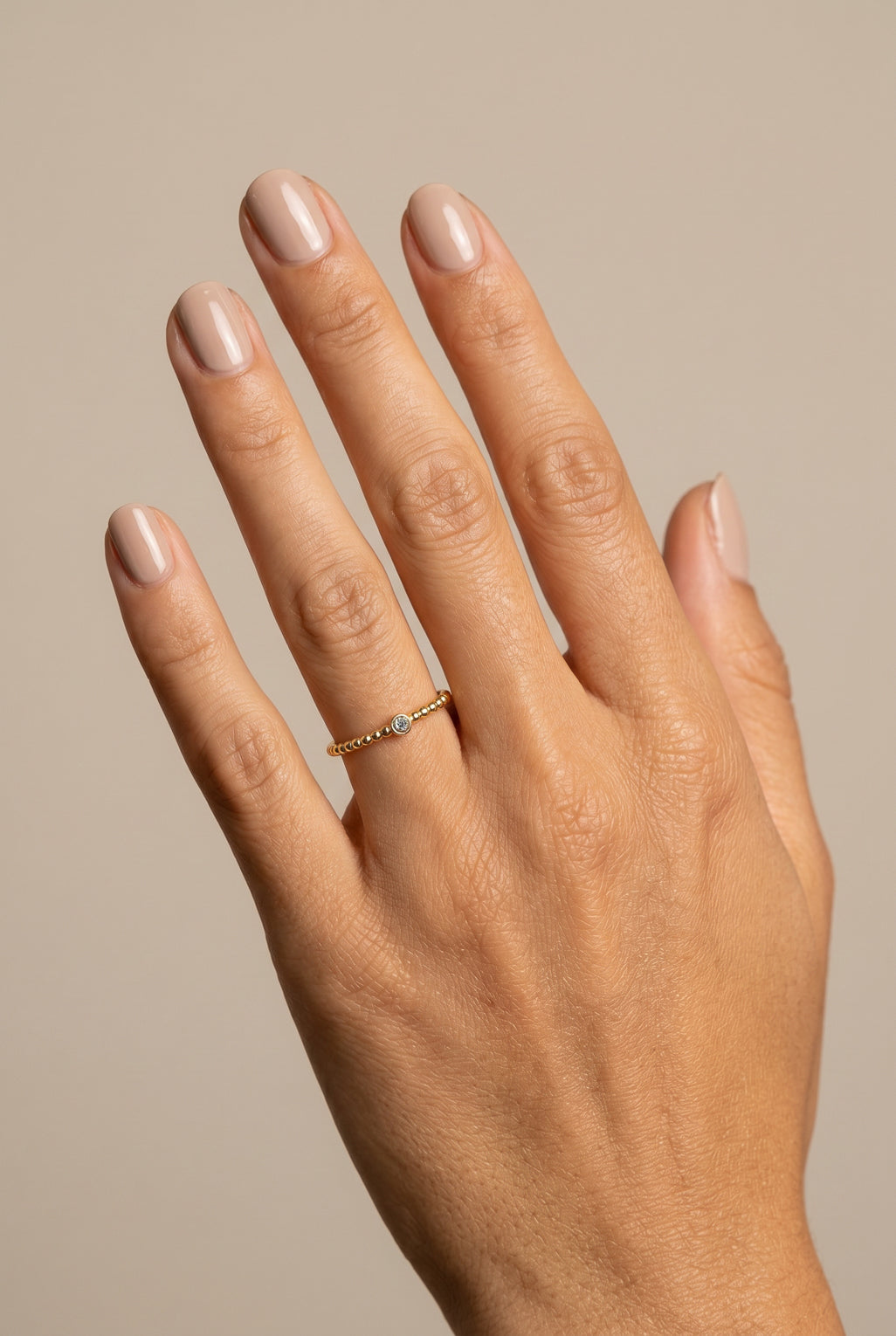 Madison ring in 14K gold and Diamonds