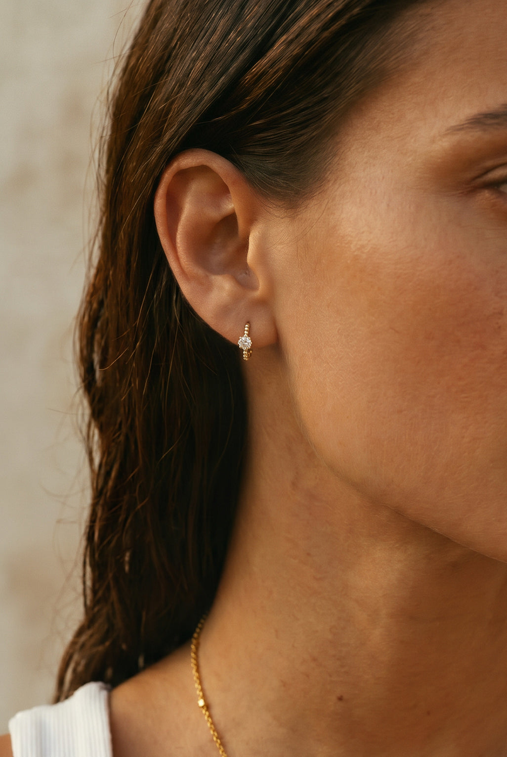 Meadow earrings in 14K gold