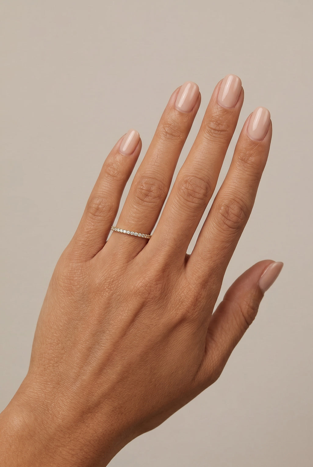 Nur ring in 14K gold and Diamonds