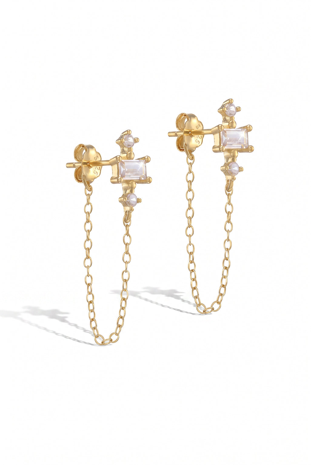 Salma earrings in 14K gold