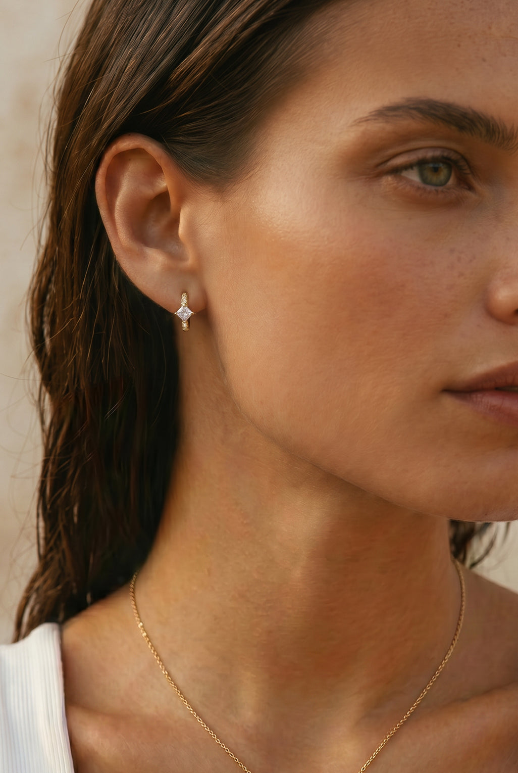 Selina earrings in 14K gold