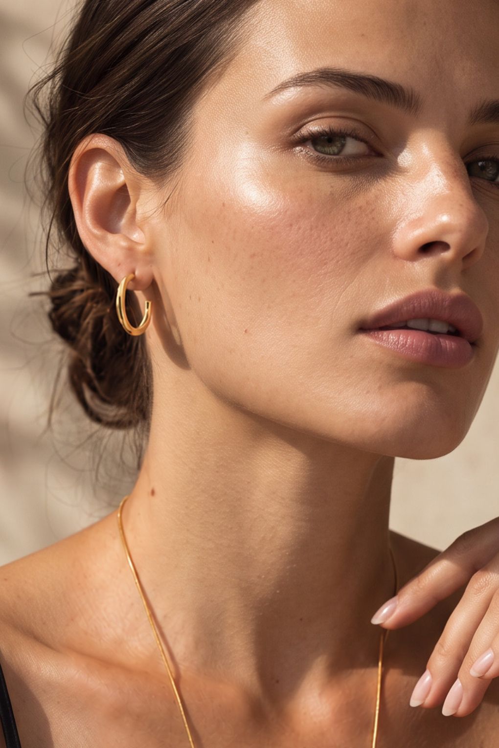 Tony Hoop Earrings