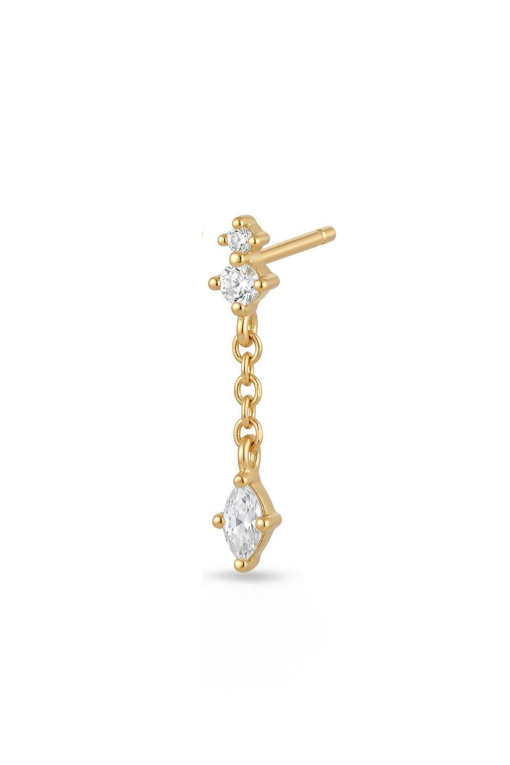 Zen Post Earring