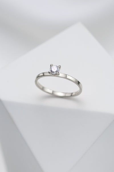 14K-18K Gold DIAMOND SOLITAIRE RING