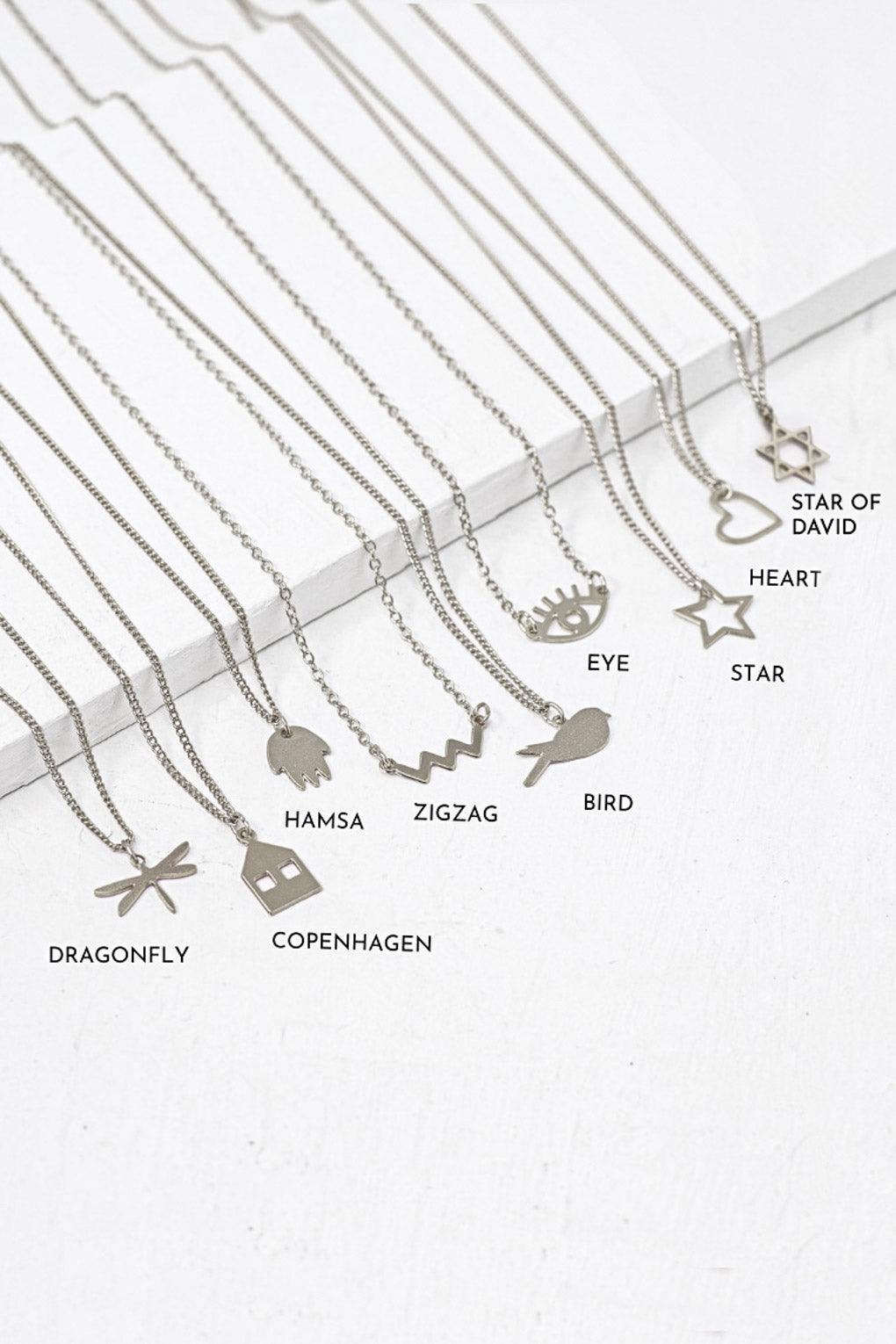 Mother and Daughter necklace set