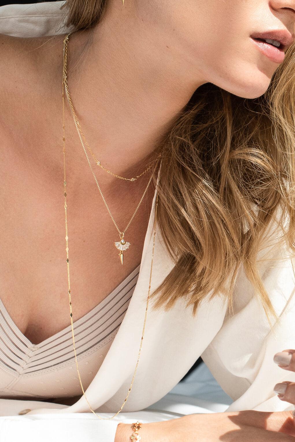 Basic Rhombus Necklace