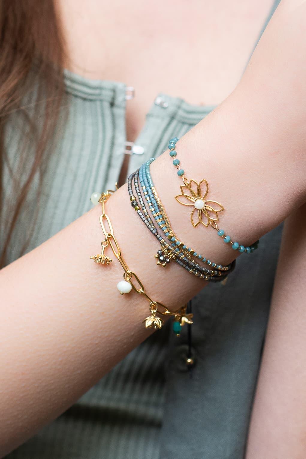Lotus Bracelet