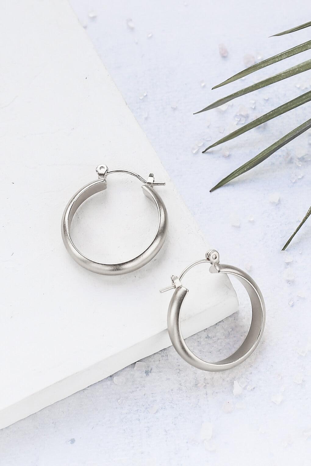 Chunky Hoop Earrings
