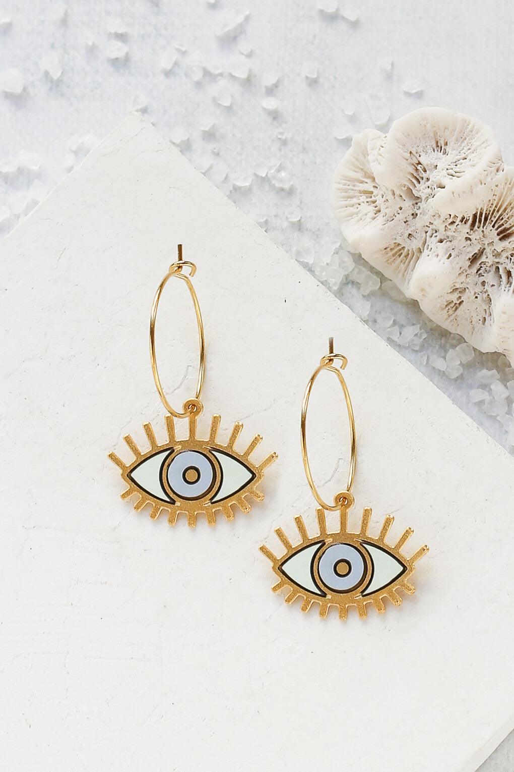 Oracle Hoop Earrings