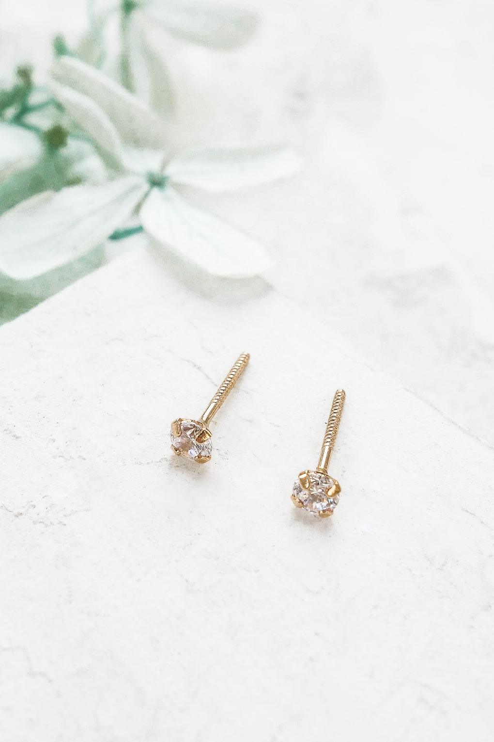 Drew Earrings in 14K gold