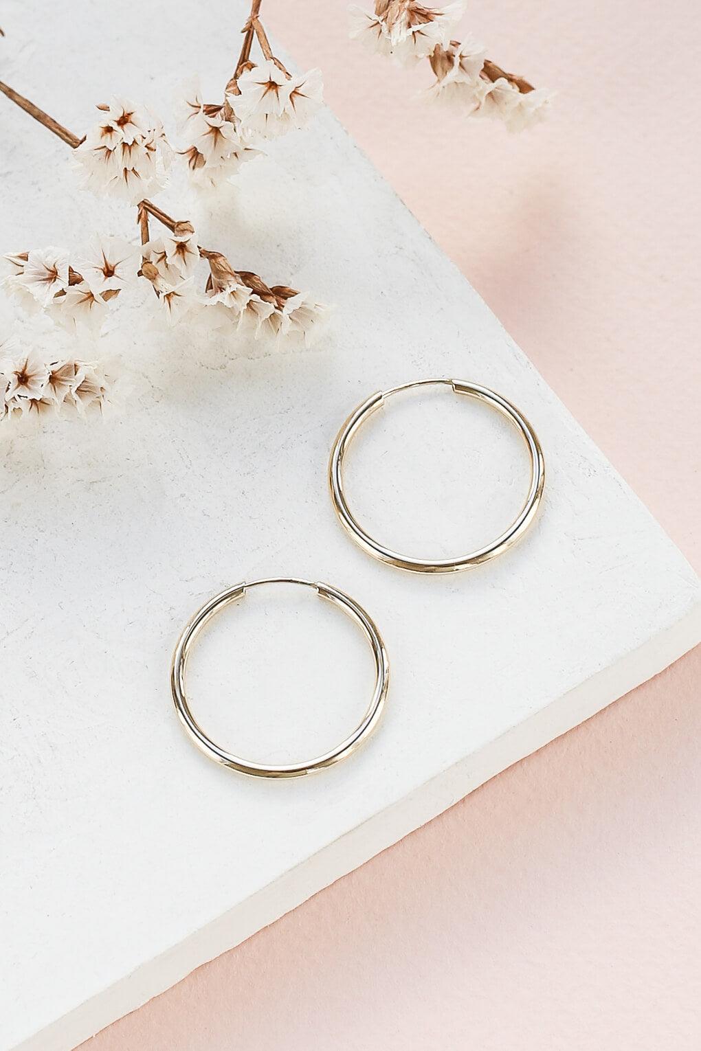 Easton Earrings in 14K gold