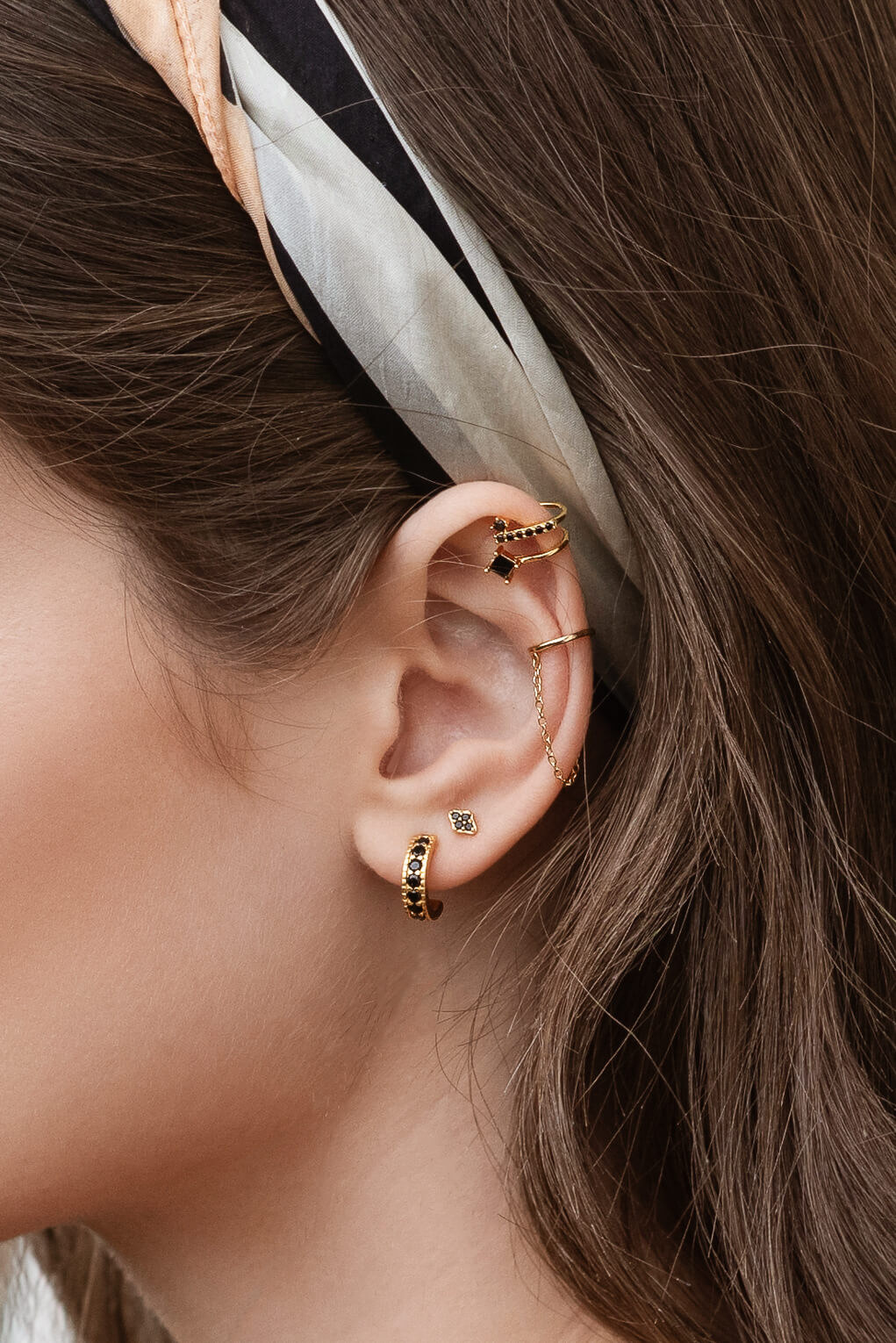 Gabrielle Hoop Earrings