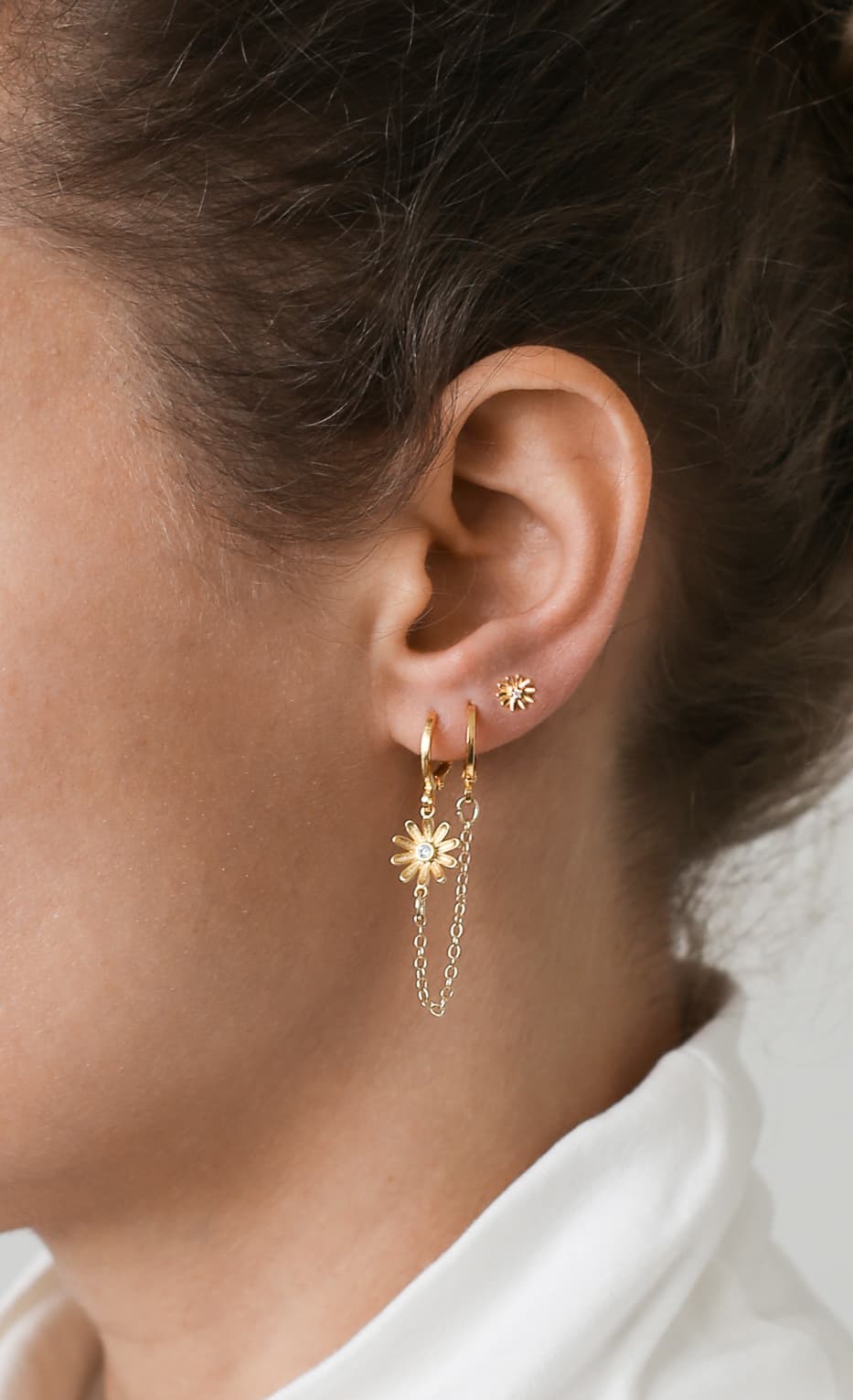 Daisy Double Earring