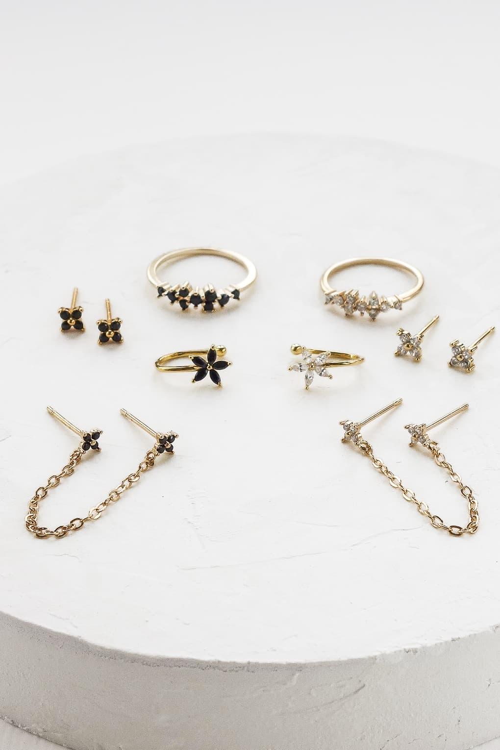 Daffodil Double Earring