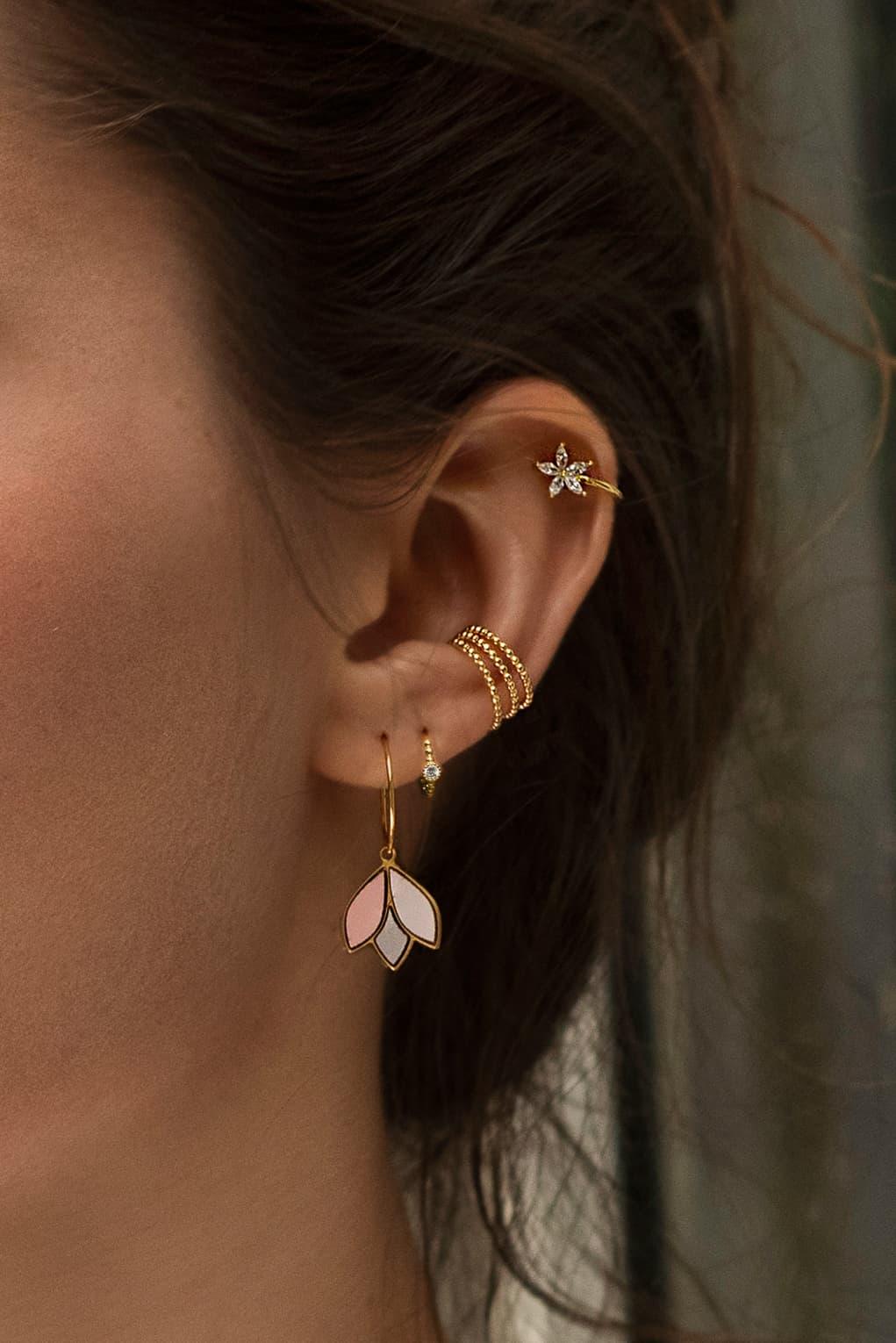 Daffodil Ear Cuff