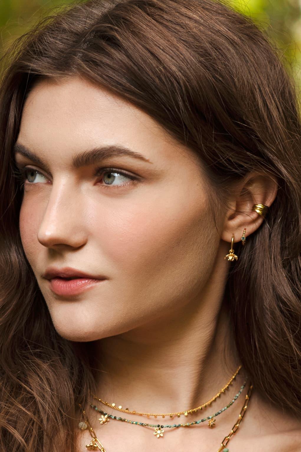 Blossom Hoop Earrings