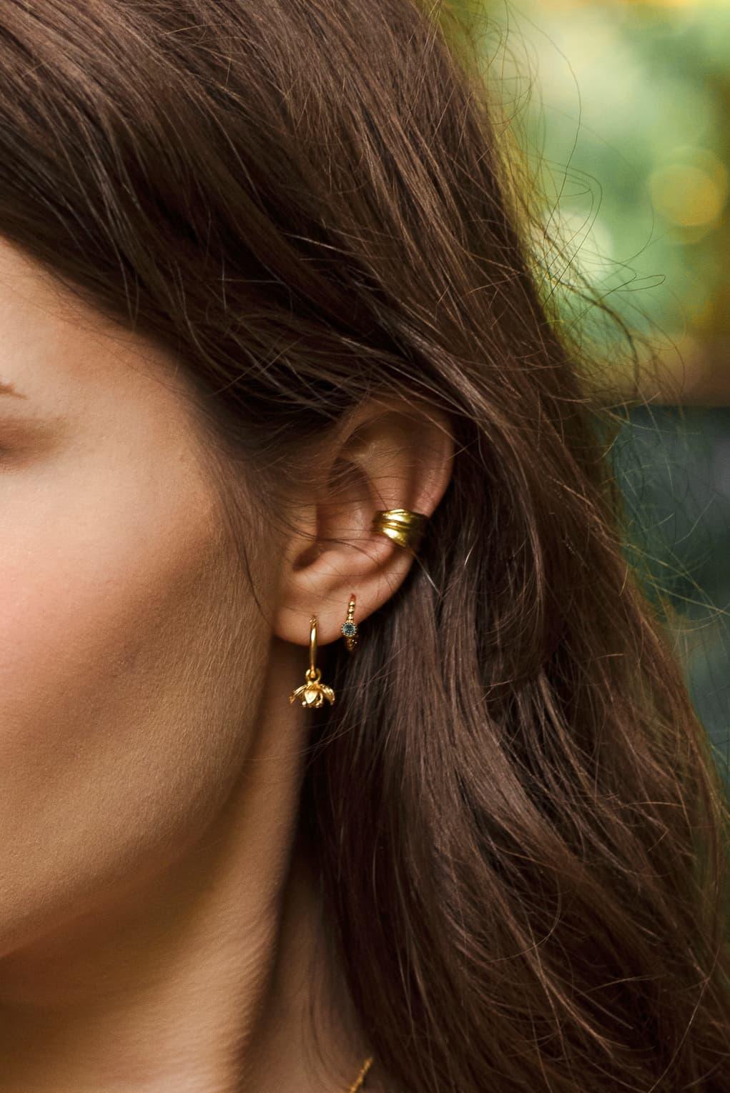 Blossom Hoop Earrings