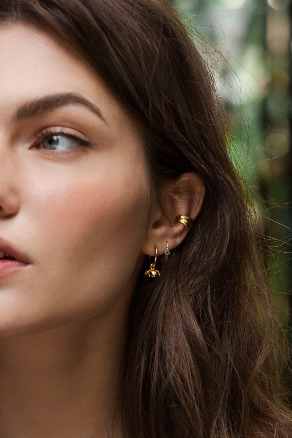 Blossom Hoop Earrings