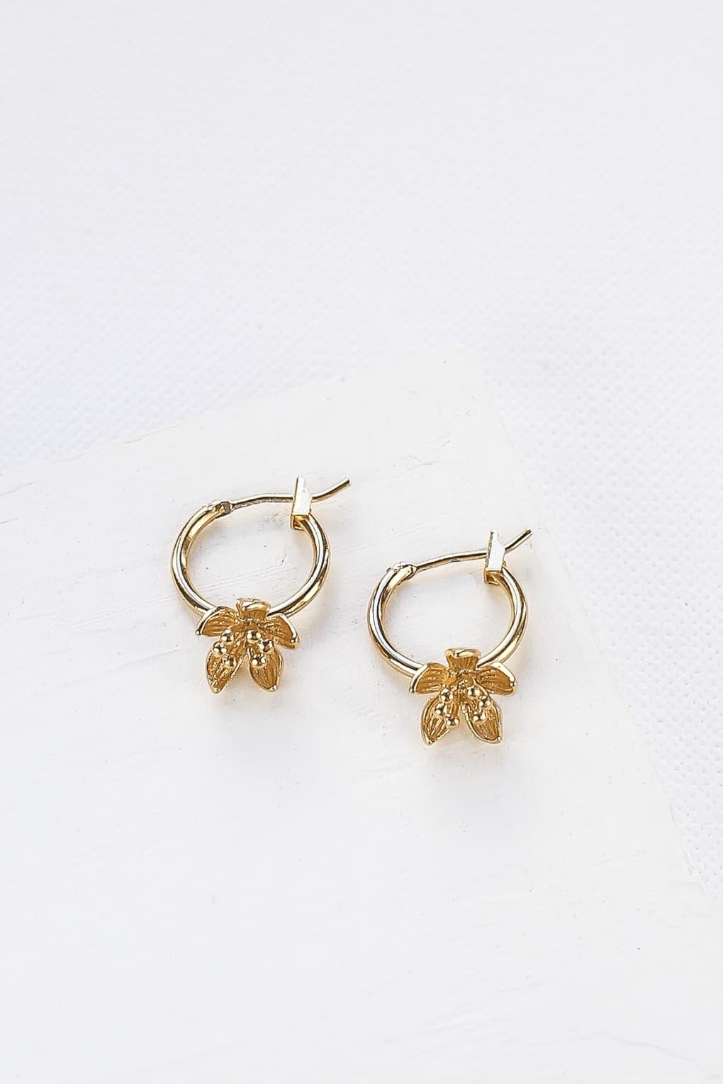 Blossom Hoop Earrings