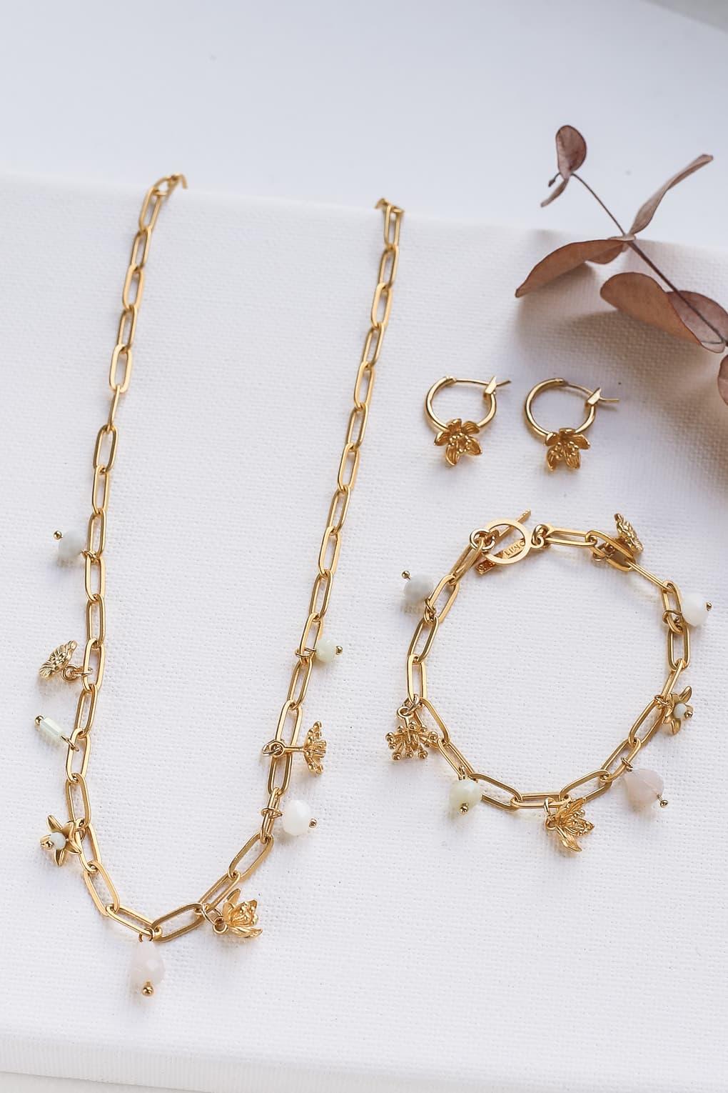 Blossom Hoop Earrings
