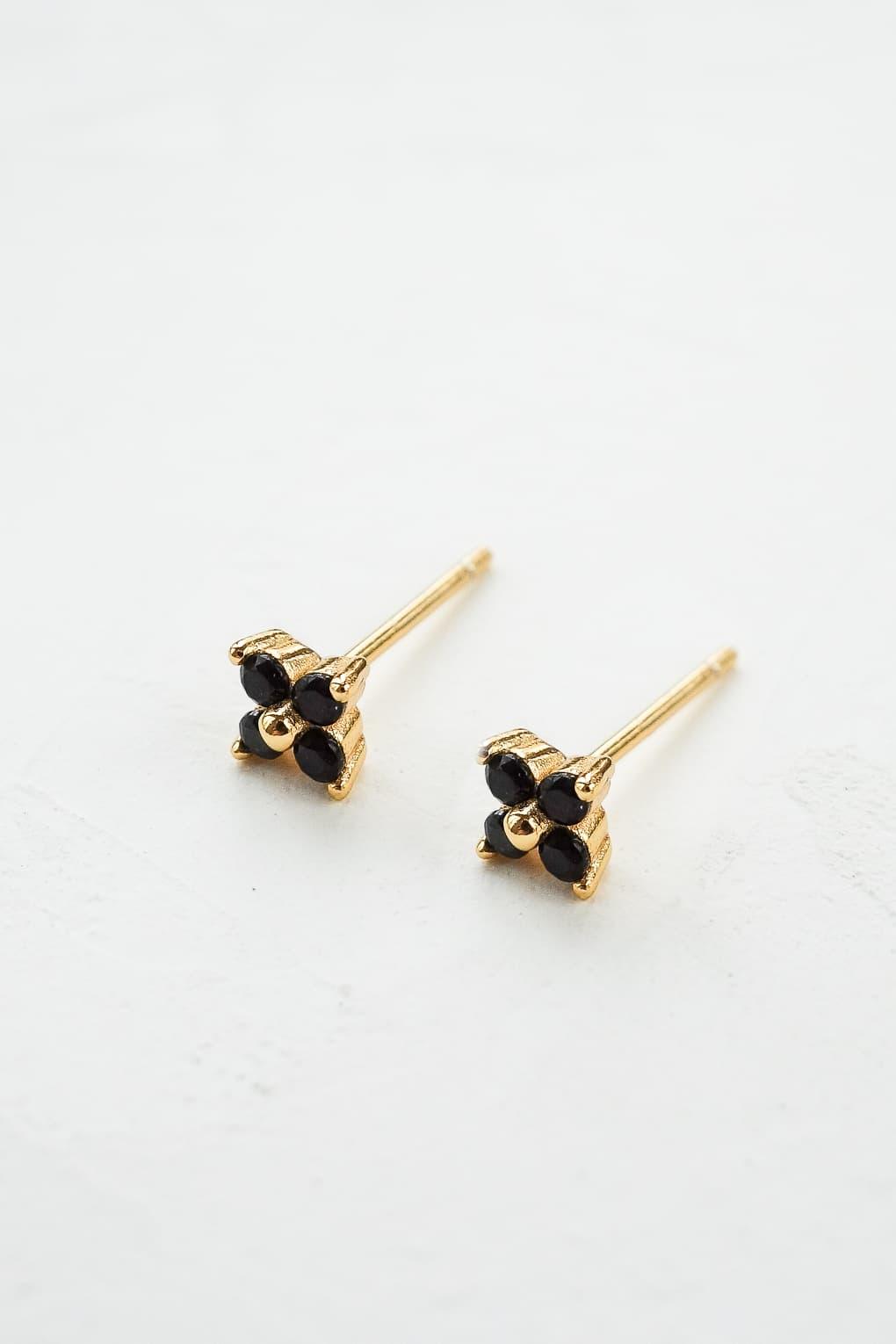 Daffodil Post Earrings