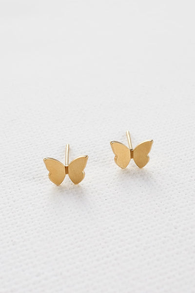 Tiny Butterfly Earrings