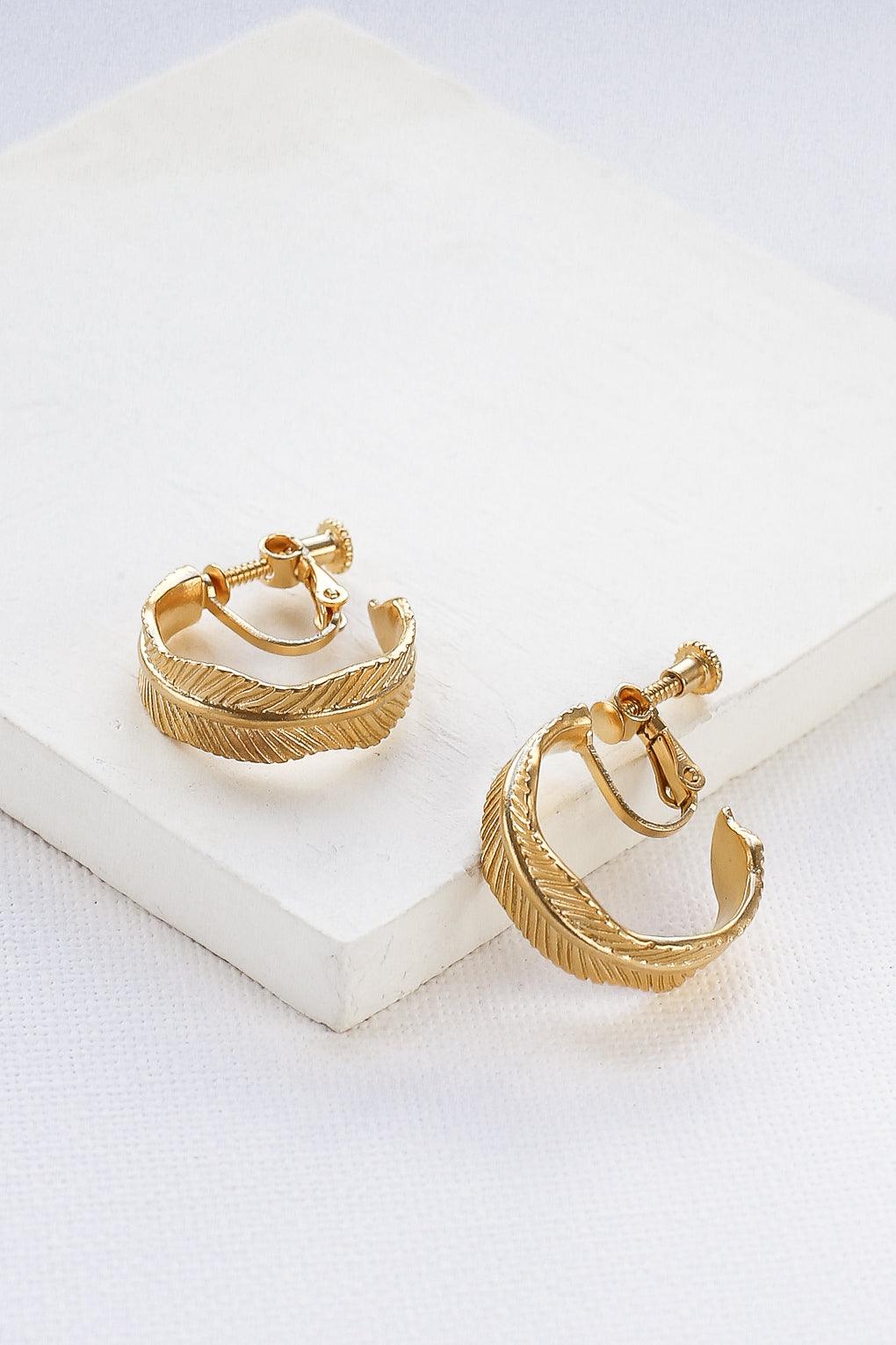 Sage Clip-On Earrings