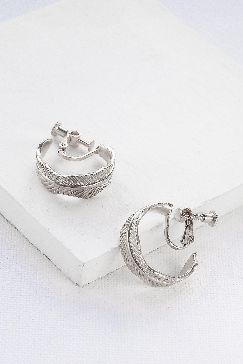 Sage Clip-On Earrings