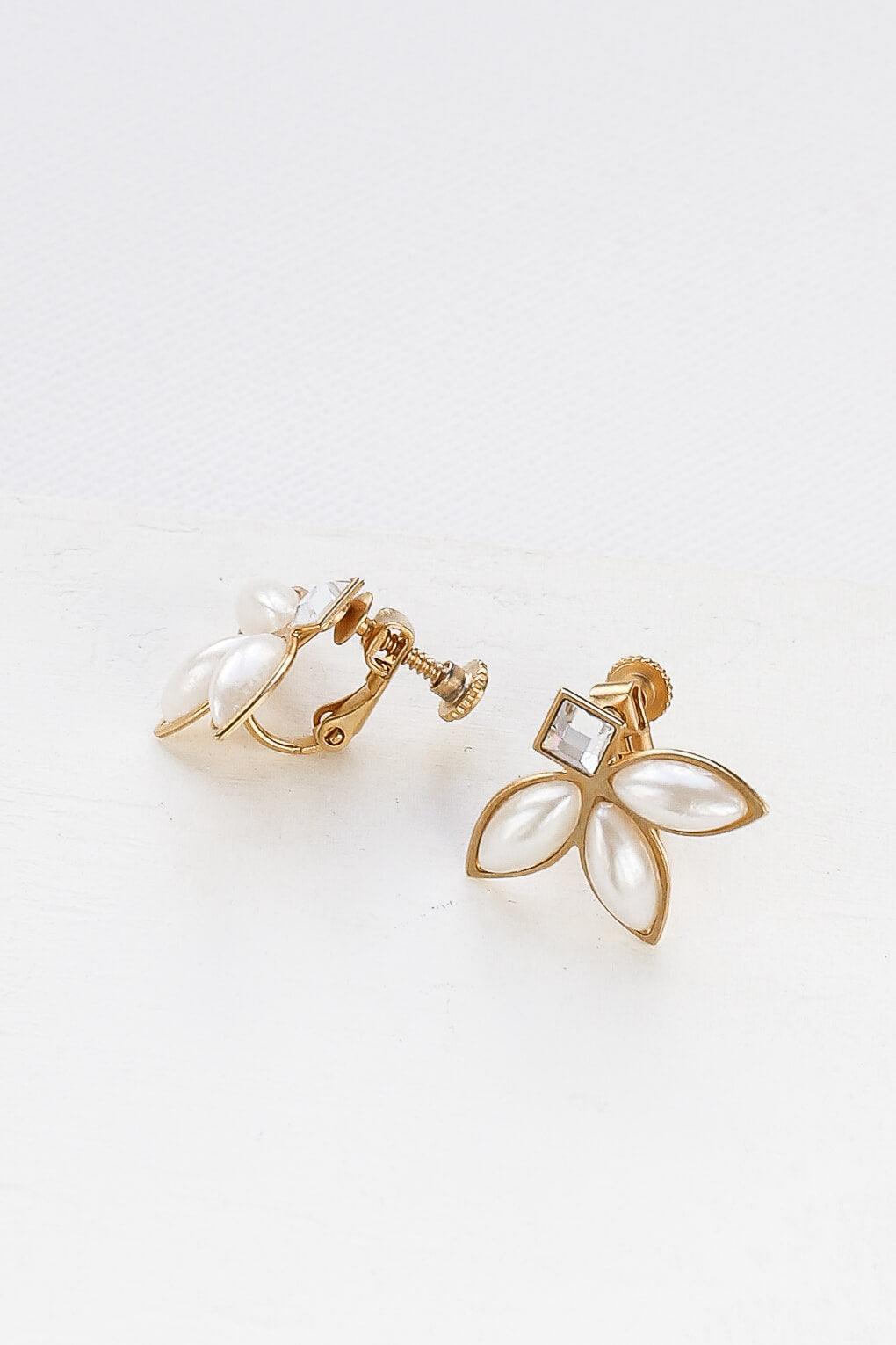 Caldera Clip-On Earrings