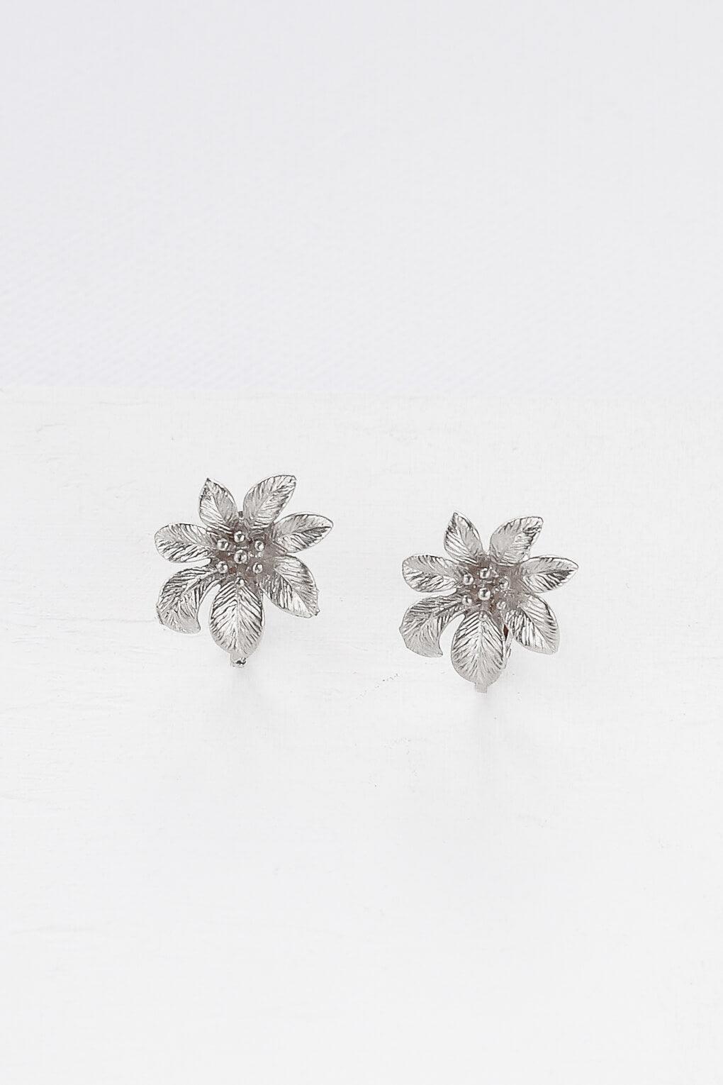 Gladiola Clip-On Earrings
