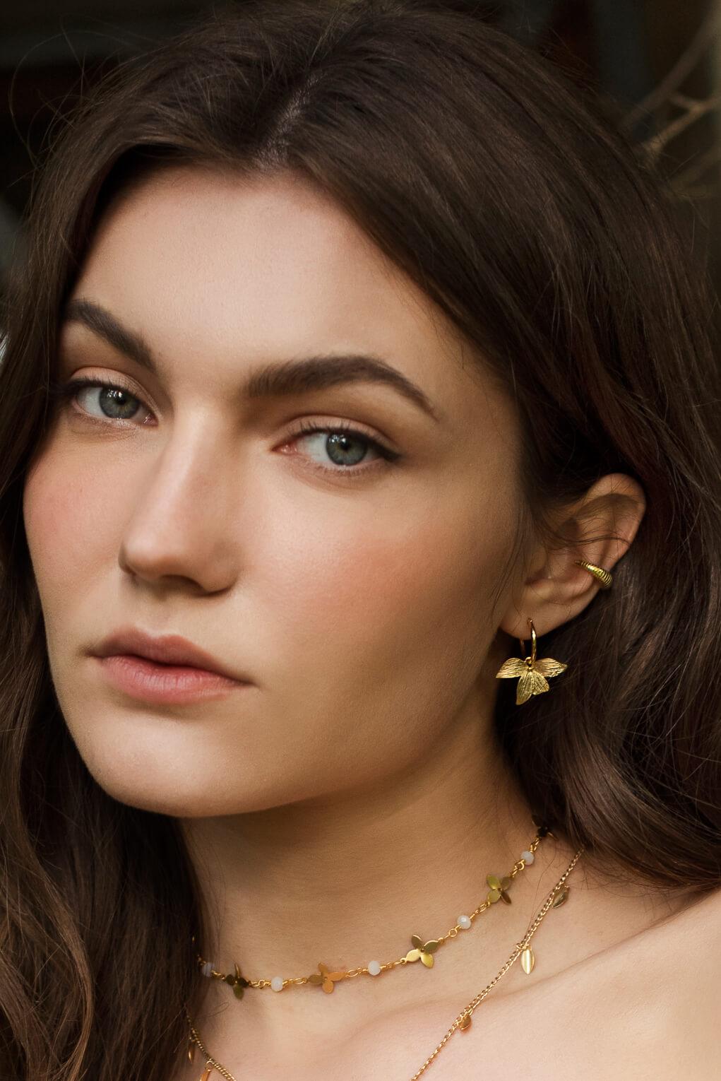 Erica Clip-On Hoop Earrings