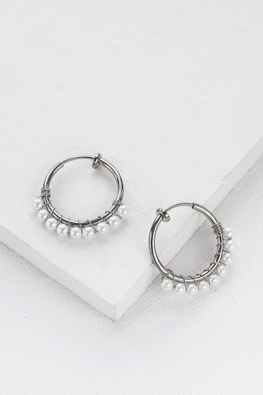 Matilde Clip-On Hoop Earrings