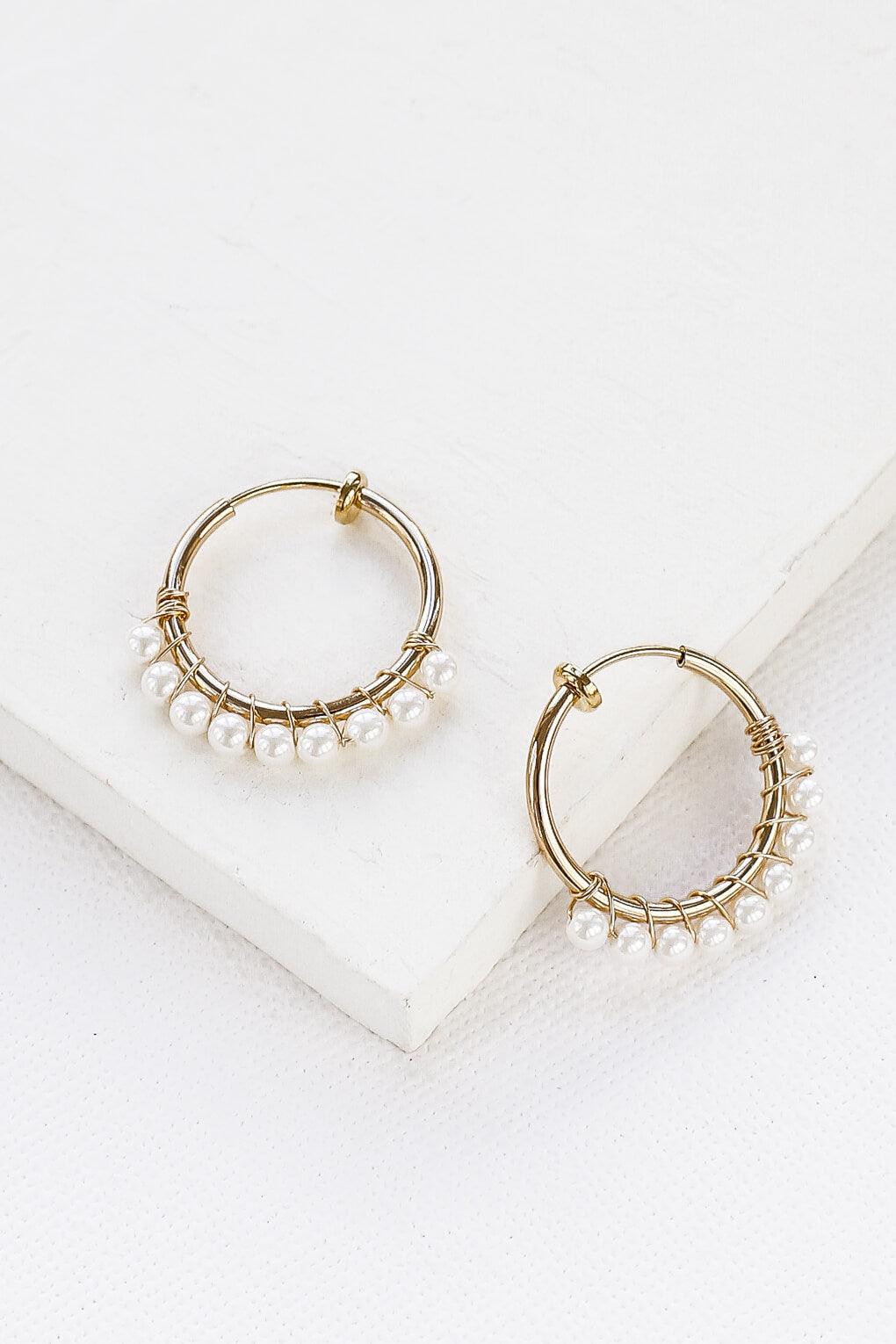 Matilde Clip-On Hoop Earrings