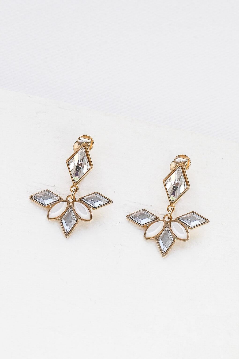 Andrea Clip-On Earrings