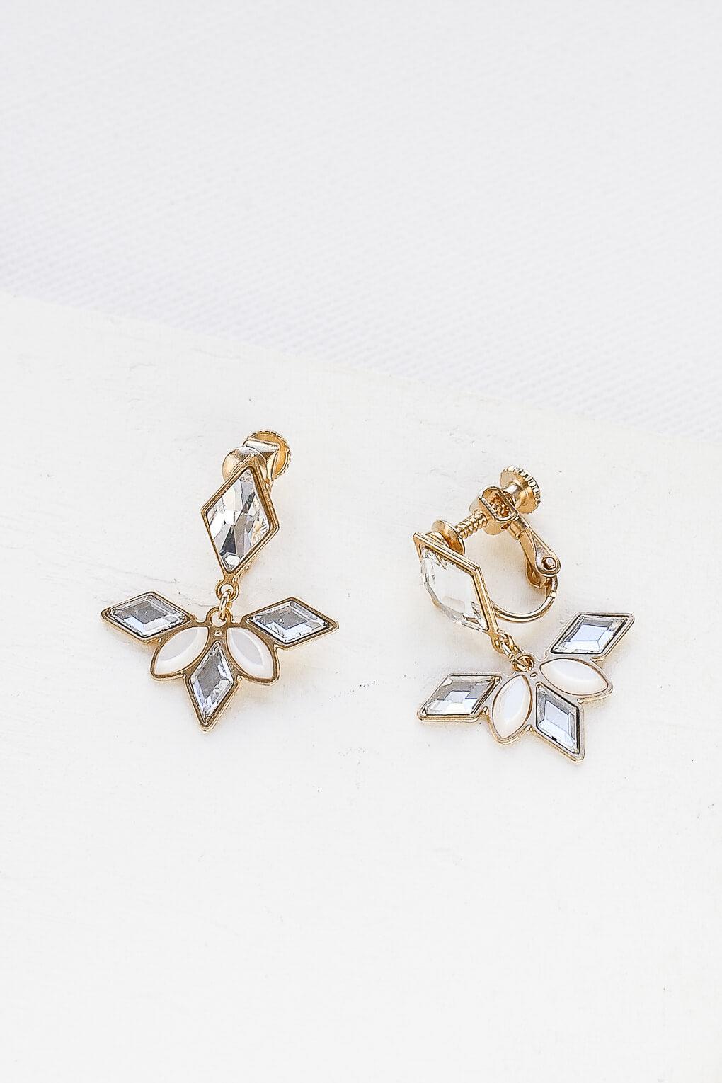 Andrea Clip-On Earrings