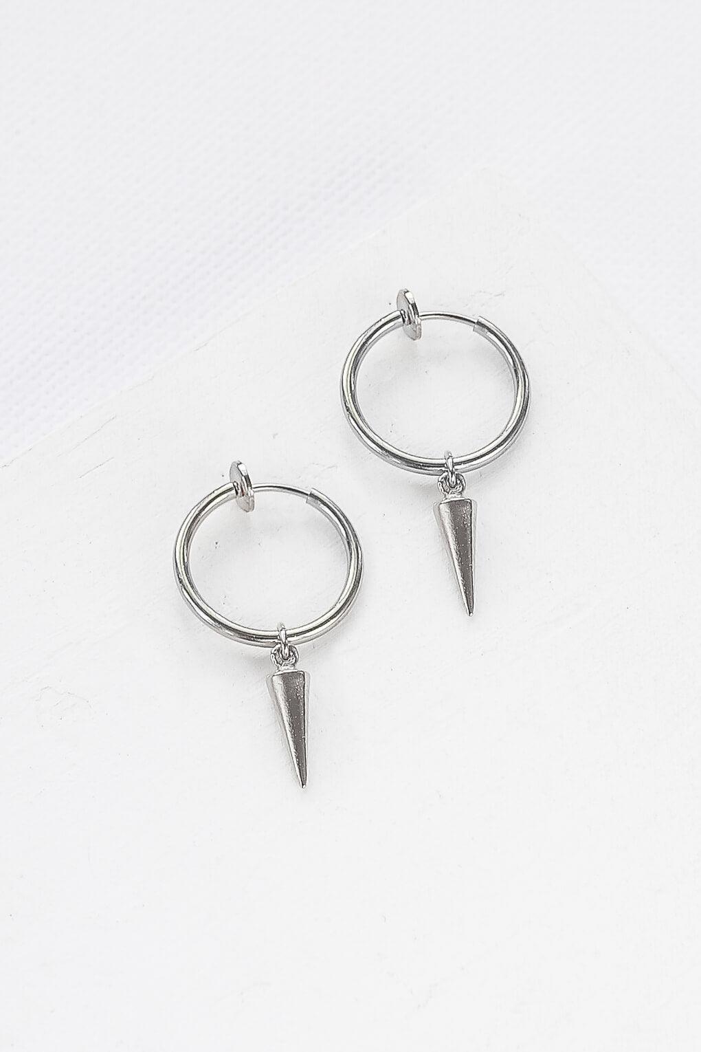 Eddie Clip-On Hoop Earrings