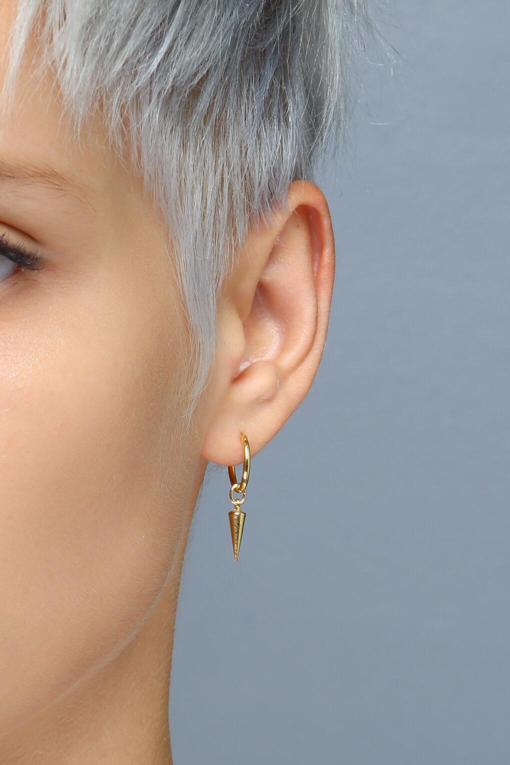 Eddie Clip-On Hoop Earrings