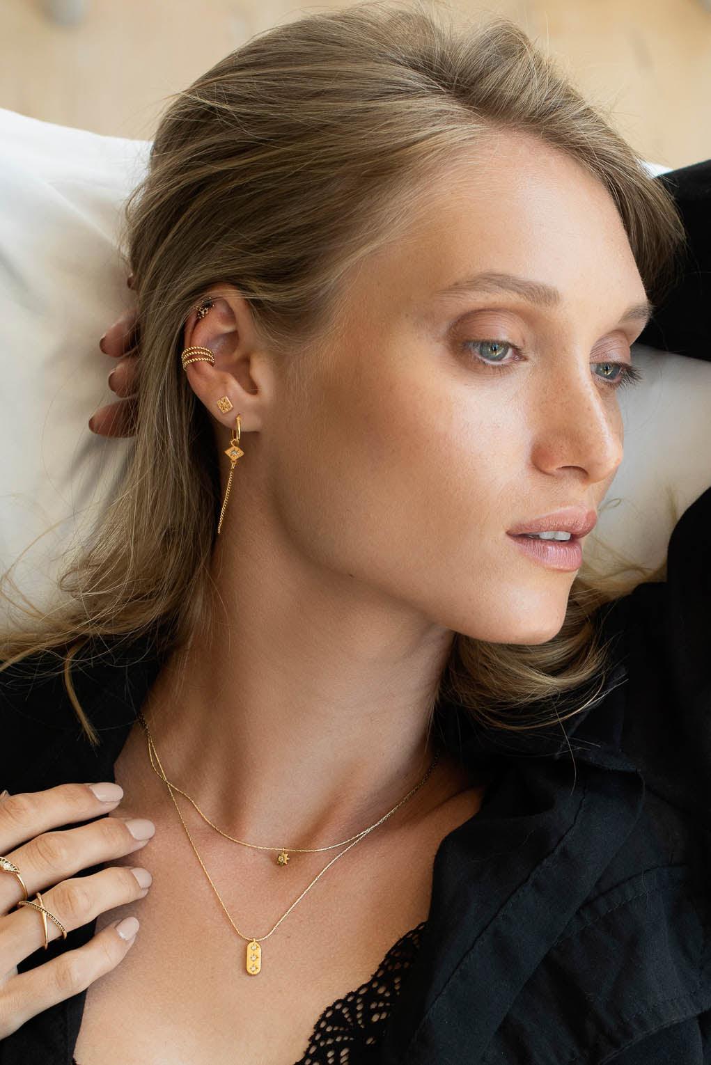 Francis Hoop Earrings