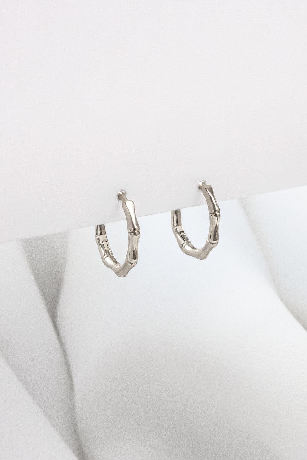 Tiny Bamboo Earrings