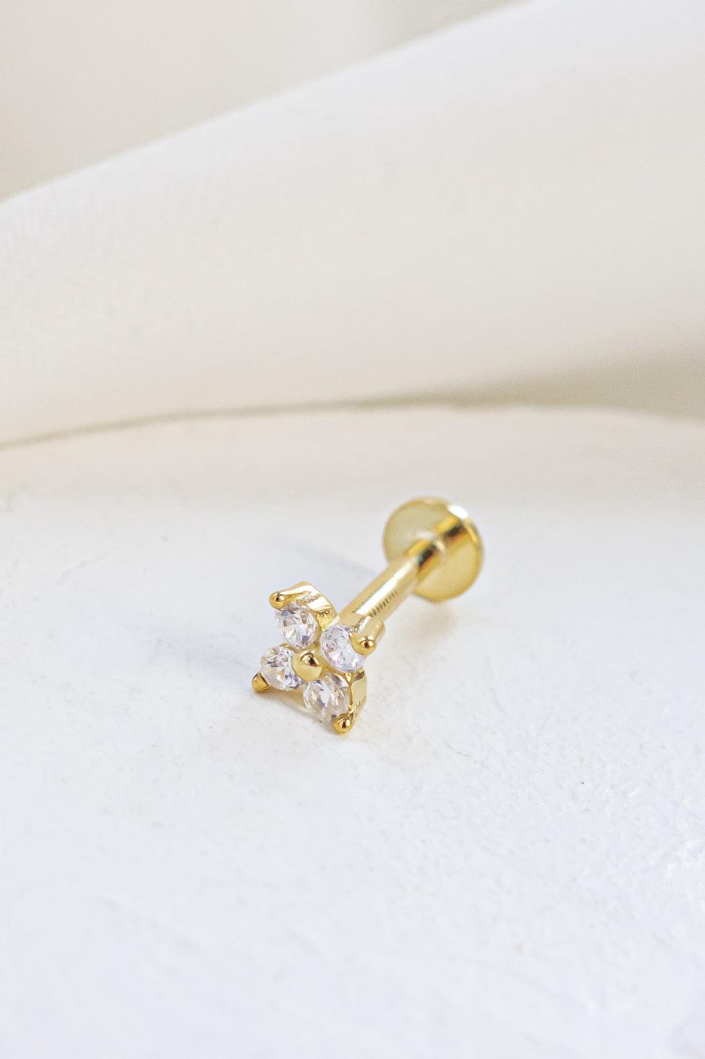 Daffodil Piercing Earring