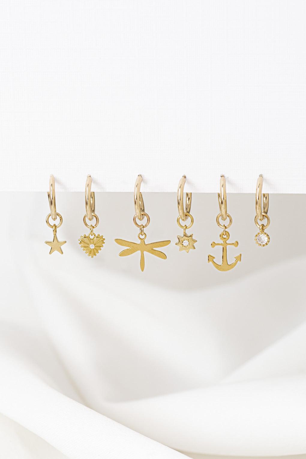 14K gold Earring set for girls