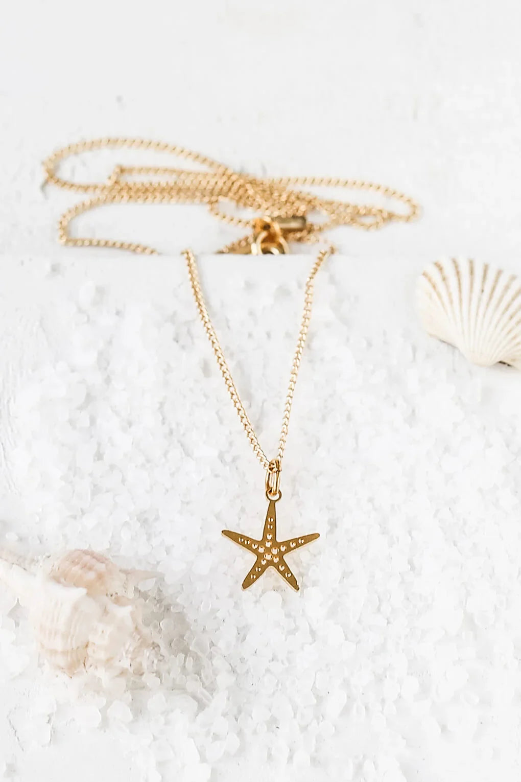 Tiny Starfish Necklace