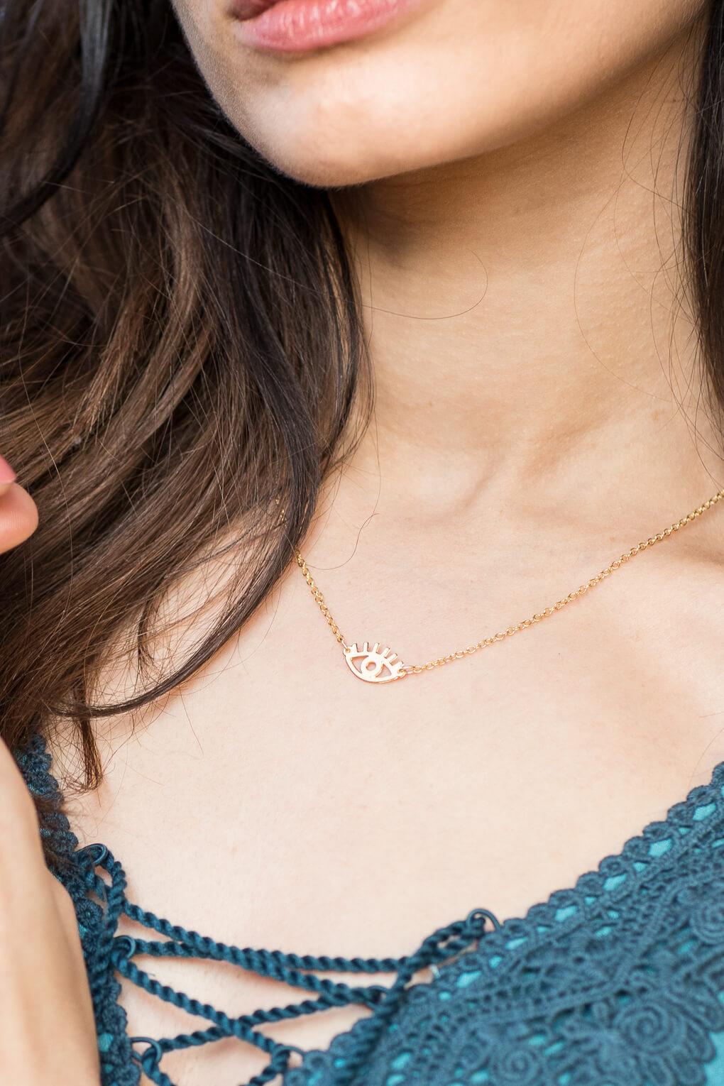 Tiny Eye Necklace