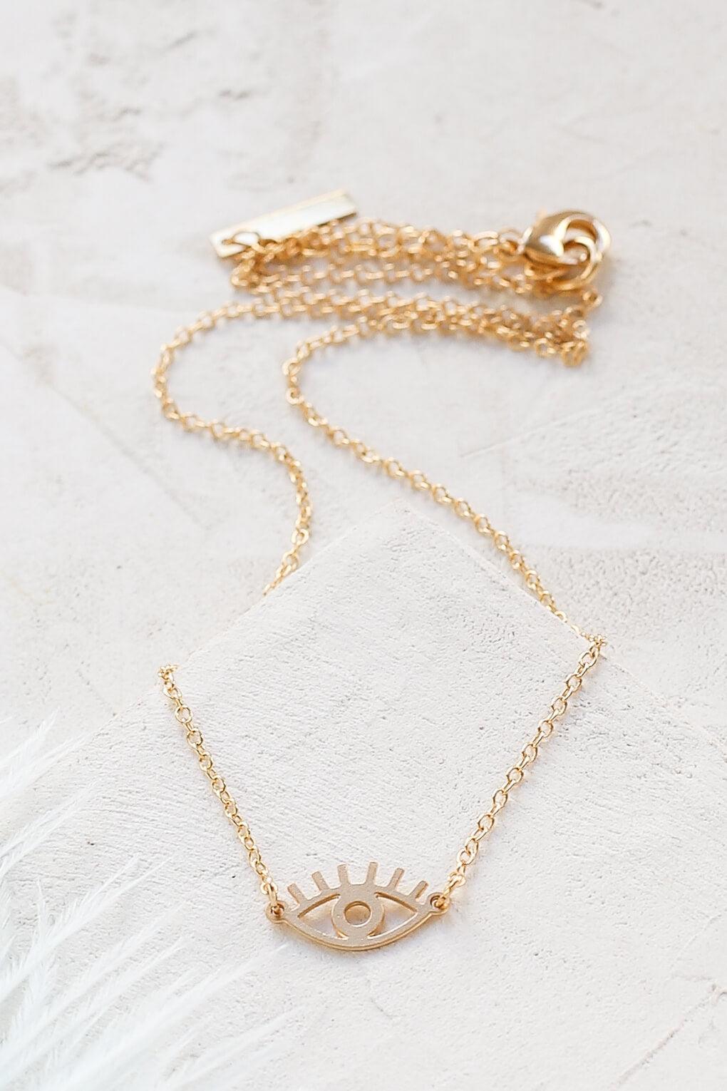 Tiny Eye Necklace
