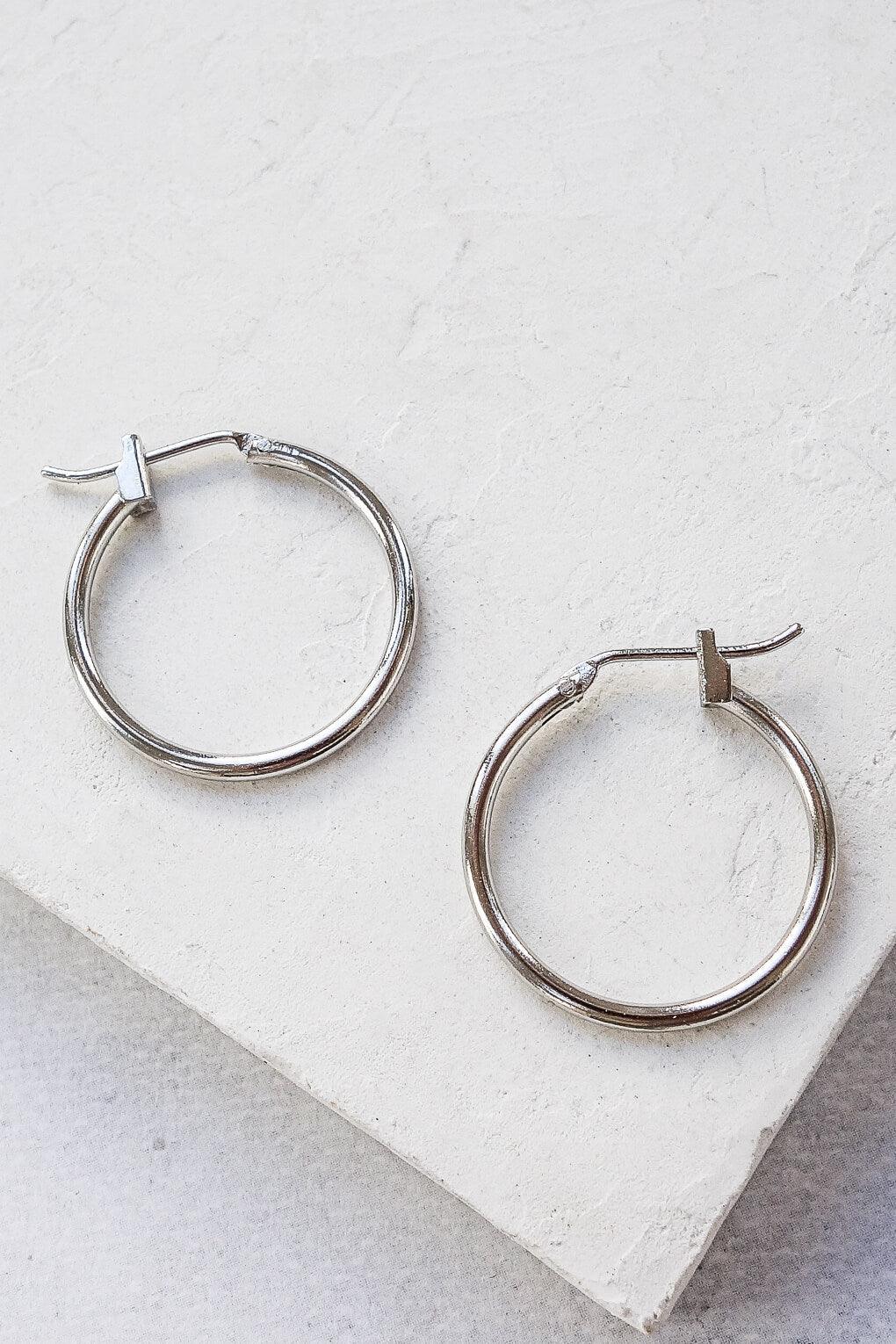 20 mm hoop earrings