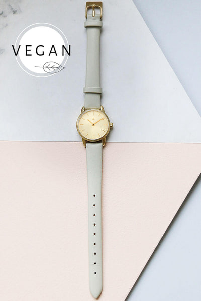 25 mm watch in gold - vegan