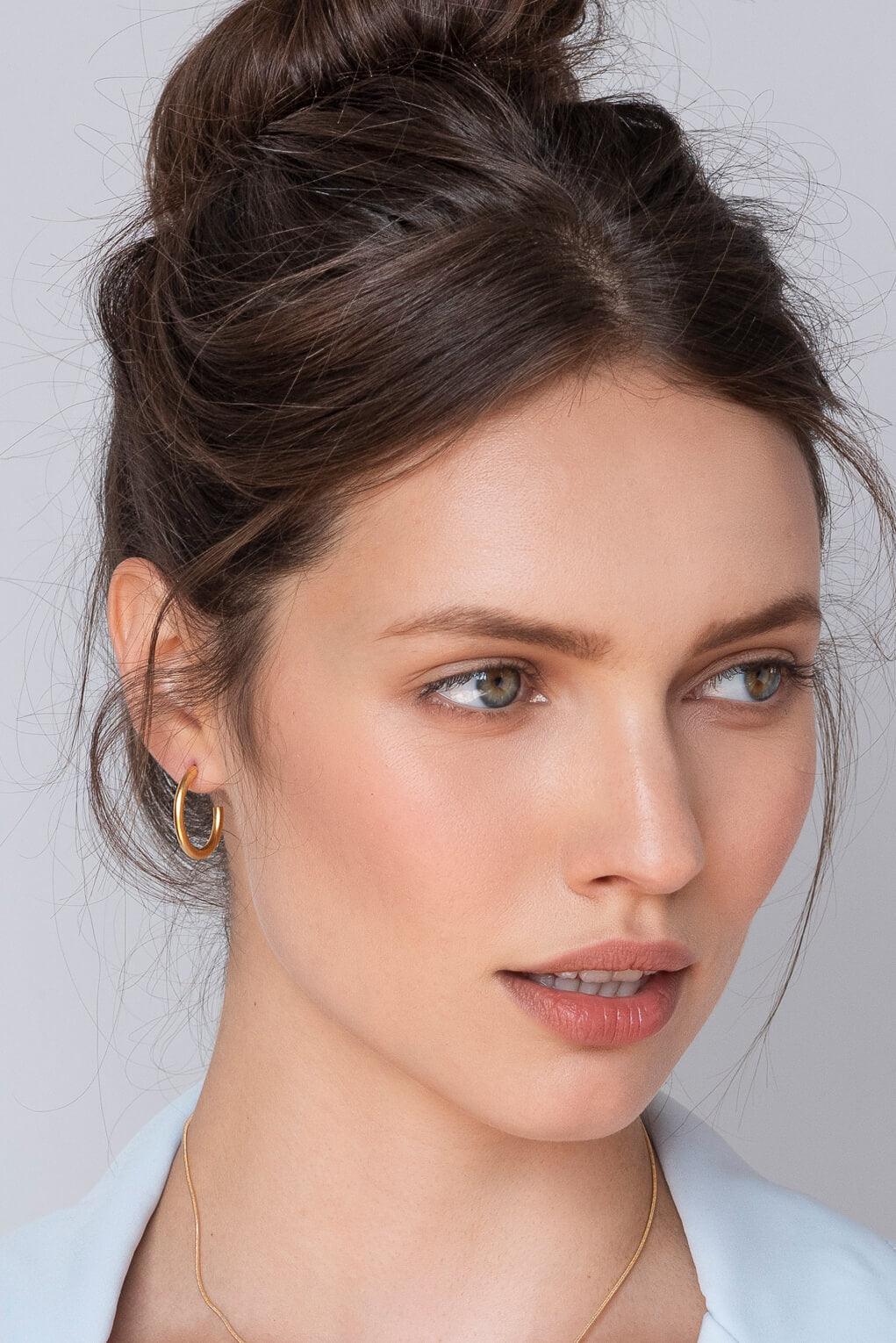 Small Basic Hoop Earrings