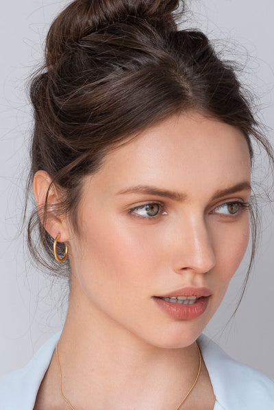 Small Basic Hoop Earrings